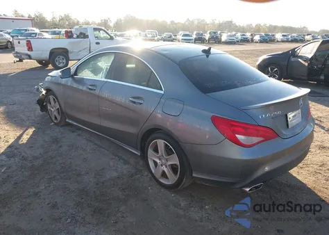 2016 Mercedes-Benz Cla 250 из США, поврежденный, VIN WDDSJ4EB8GN328051